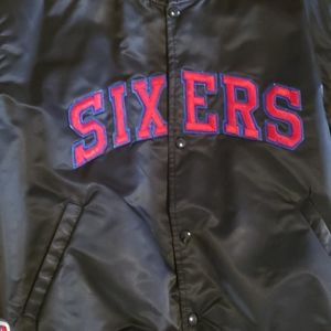 Sixers Starter jacket